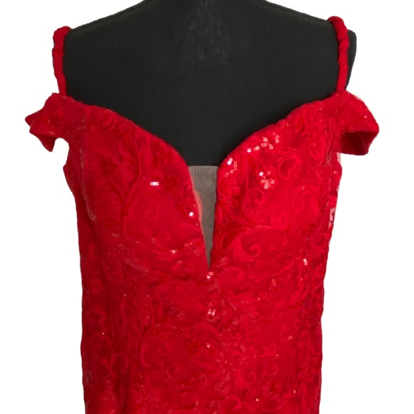 COLORS “Coco Homecoming 1951” Prom Gown, Size 18 - Picture 4 of 16